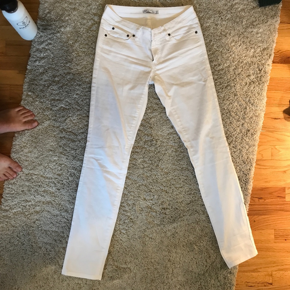 white prana jeans